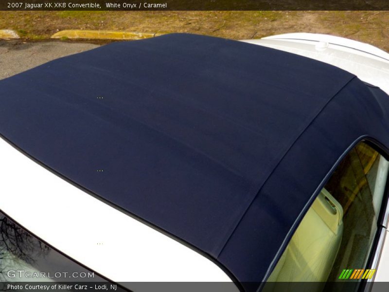 White Onyx / Caramel 2007 Jaguar XK XK8 Convertible