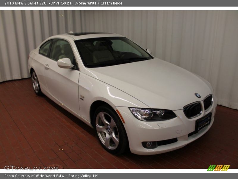 Alpine White / Cream Beige 2010 BMW 3 Series 328i xDrive Coupe