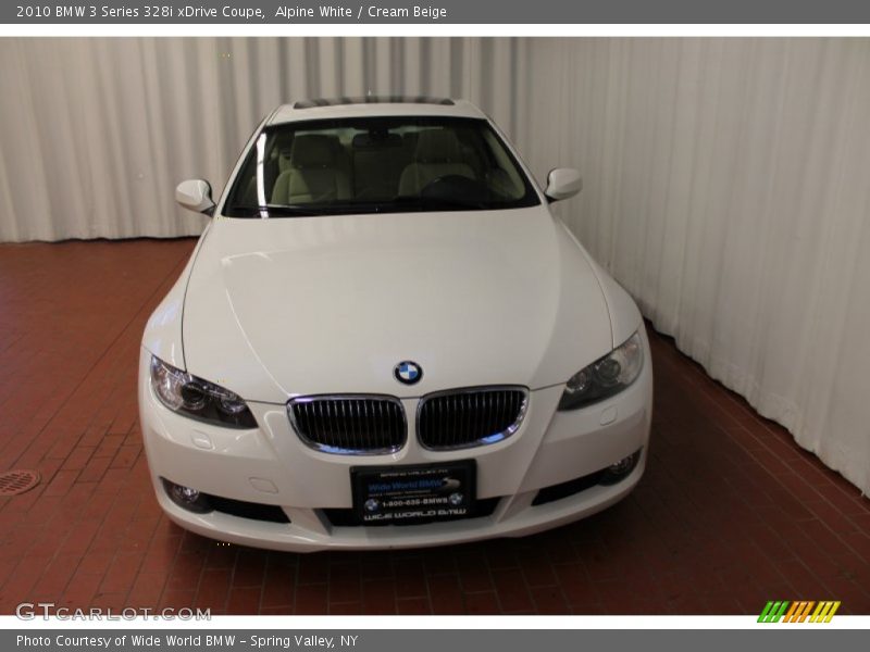 Alpine White / Cream Beige 2010 BMW 3 Series 328i xDrive Coupe