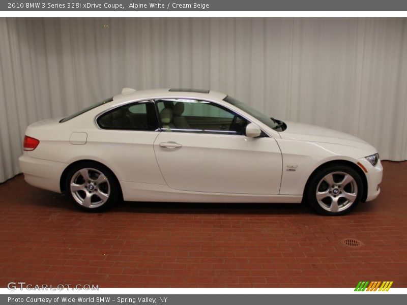 Alpine White / Cream Beige 2010 BMW 3 Series 328i xDrive Coupe