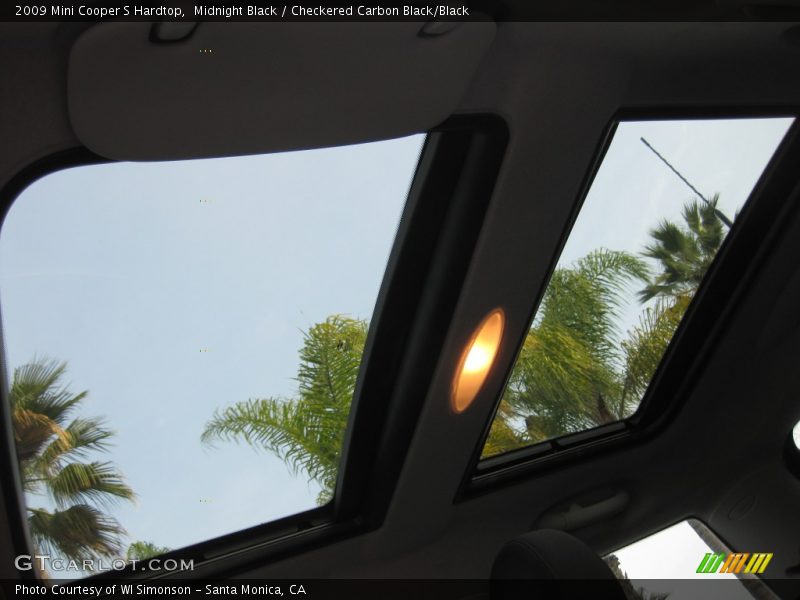 Midnight Black / Checkered Carbon Black/Black 2009 Mini Cooper S Hardtop