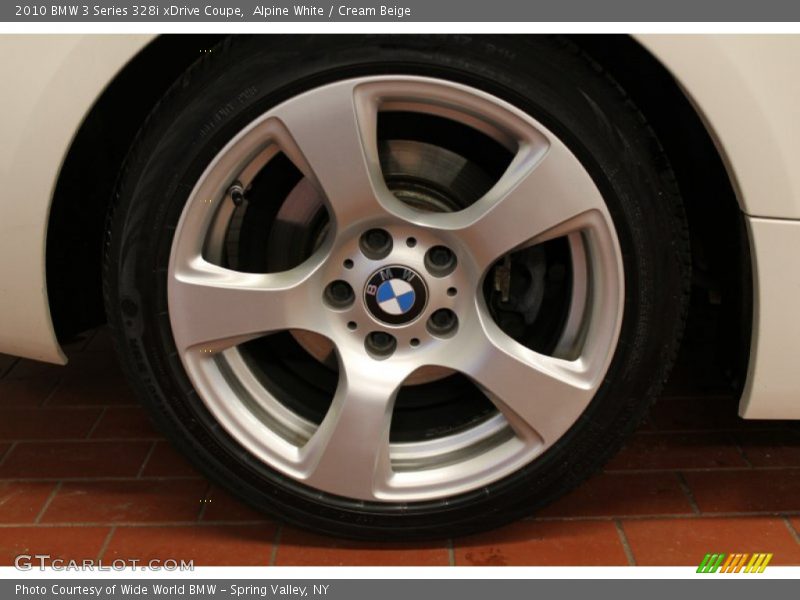 Alpine White / Cream Beige 2010 BMW 3 Series 328i xDrive Coupe