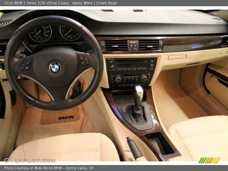 Alpine White / Cream Beige 2010 BMW 3 Series 328i xDrive Coupe
