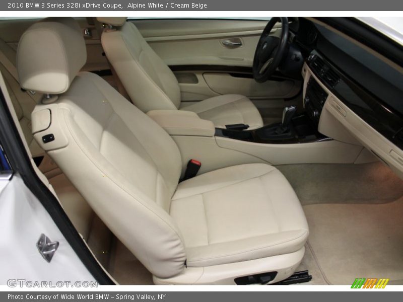 Alpine White / Cream Beige 2010 BMW 3 Series 328i xDrive Coupe