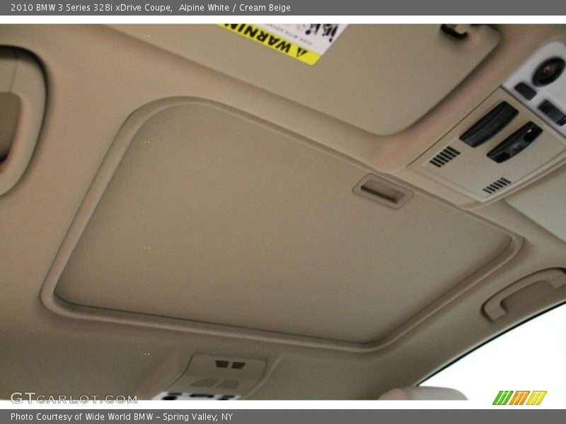 Alpine White / Cream Beige 2010 BMW 3 Series 328i xDrive Coupe
