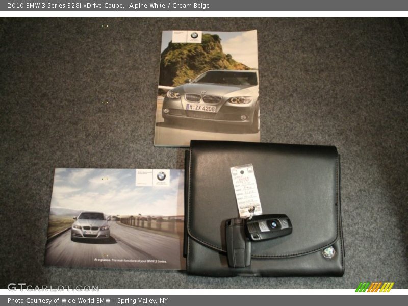 Alpine White / Cream Beige 2010 BMW 3 Series 328i xDrive Coupe