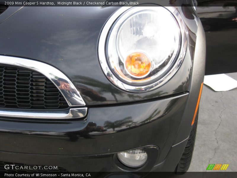 Midnight Black / Checkered Carbon Black/Black 2009 Mini Cooper S Hardtop