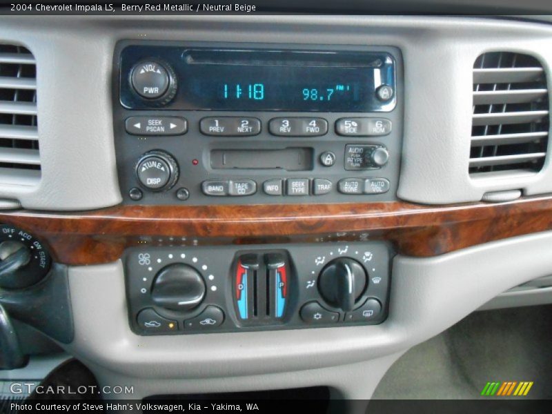 Controls of 2004 Impala LS
