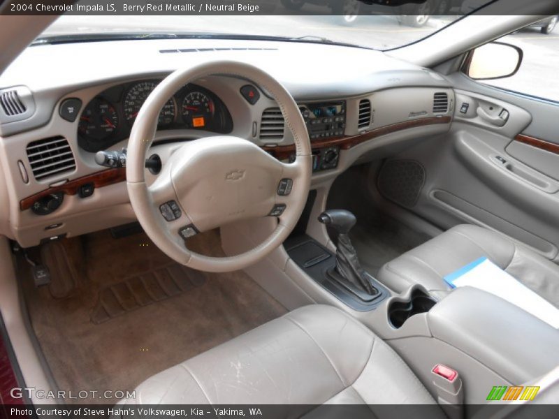 Neutral Beige Interior - 2004 Impala LS 