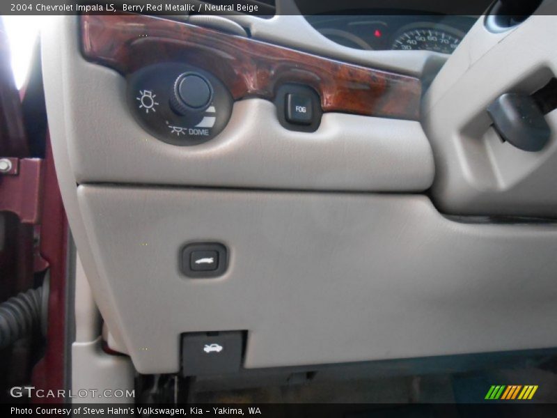 Controls of 2004 Impala LS