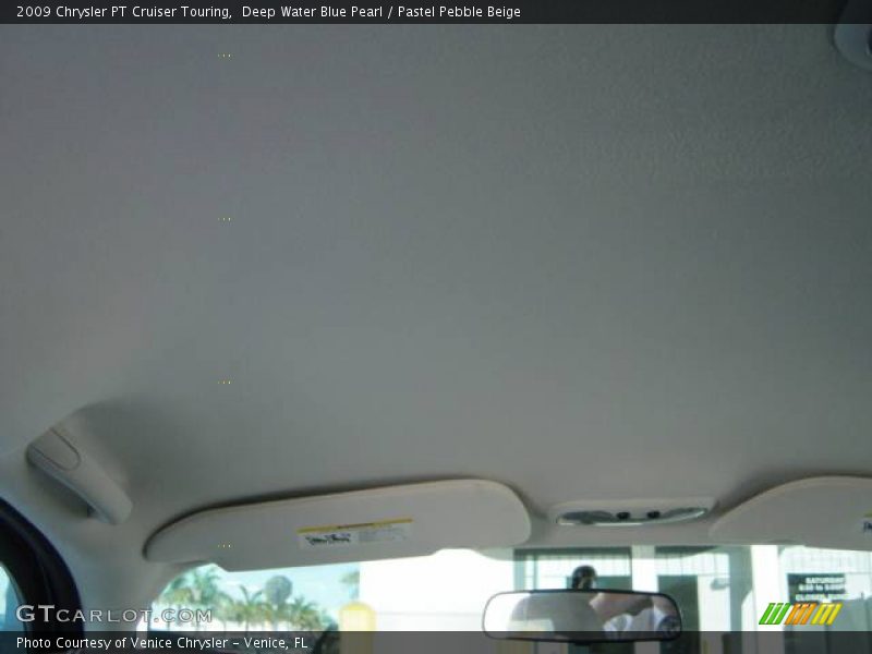 Deep Water Blue Pearl / Pastel Pebble Beige 2009 Chrysler PT Cruiser Touring