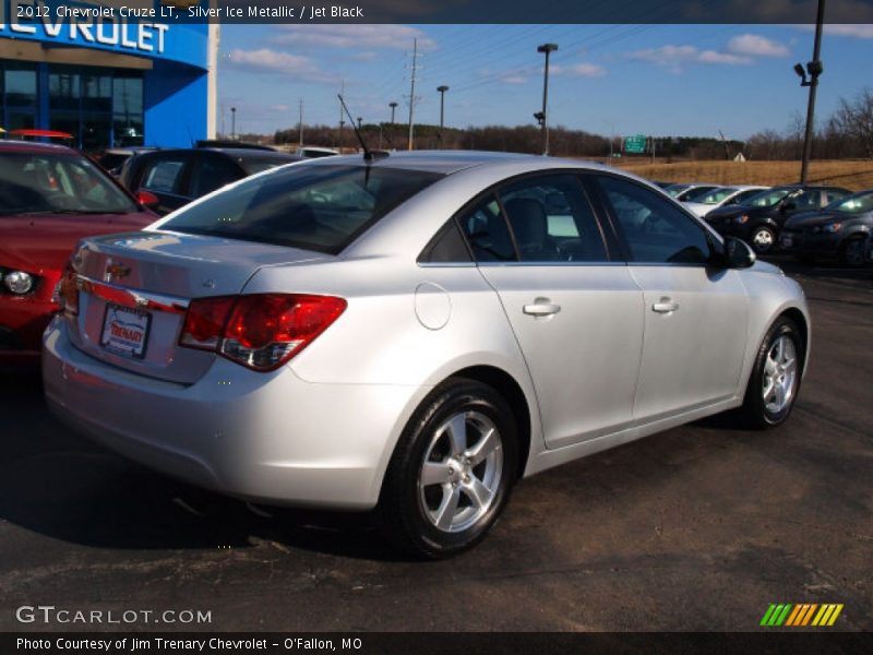 Silver Ice Metallic / Jet Black 2012 Chevrolet Cruze LT