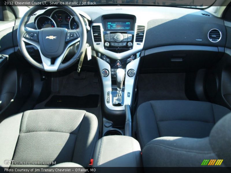 Silver Ice Metallic / Jet Black 2012 Chevrolet Cruze LT