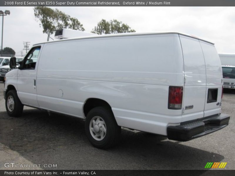  2008 E Series Van E350 Super Duty Commericial Refriderated Oxford White