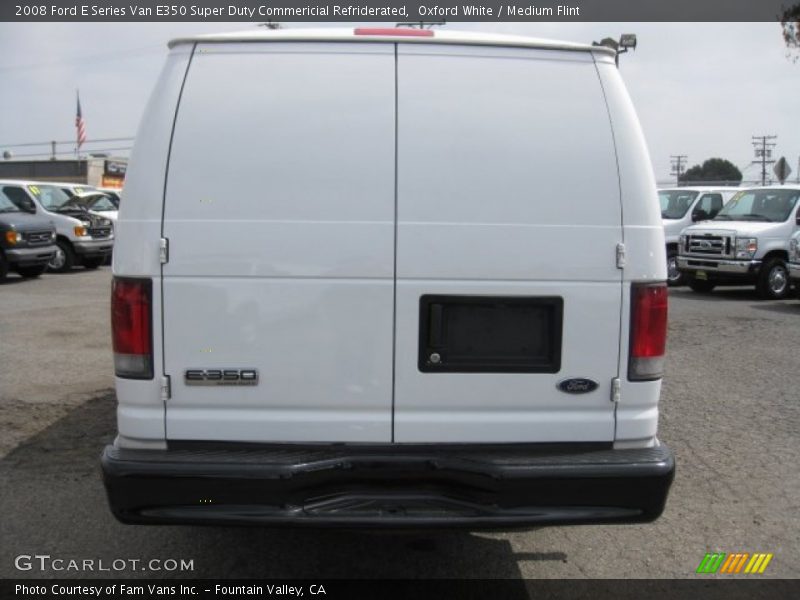 Oxford White / Medium Flint 2008 Ford E Series Van E350 Super Duty Commericial Refriderated