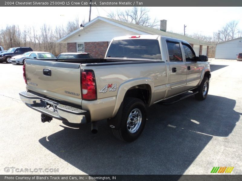 Sandstone Metallic / Tan 2004 Chevrolet Silverado 2500HD LS Crew Cab 4x4