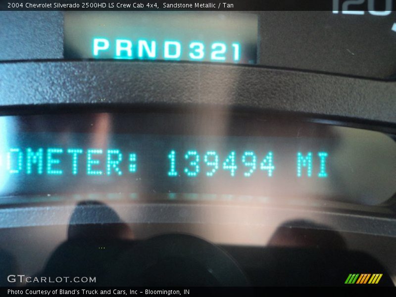 Sandstone Metallic / Tan 2004 Chevrolet Silverado 2500HD LS Crew Cab 4x4