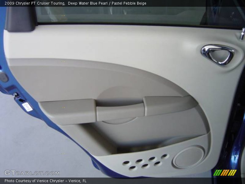 Deep Water Blue Pearl / Pastel Pebble Beige 2009 Chrysler PT Cruiser Touring