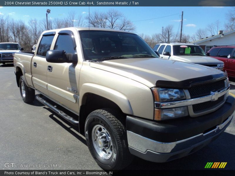 Sandstone Metallic / Tan 2004 Chevrolet Silverado 2500HD LS Crew Cab 4x4