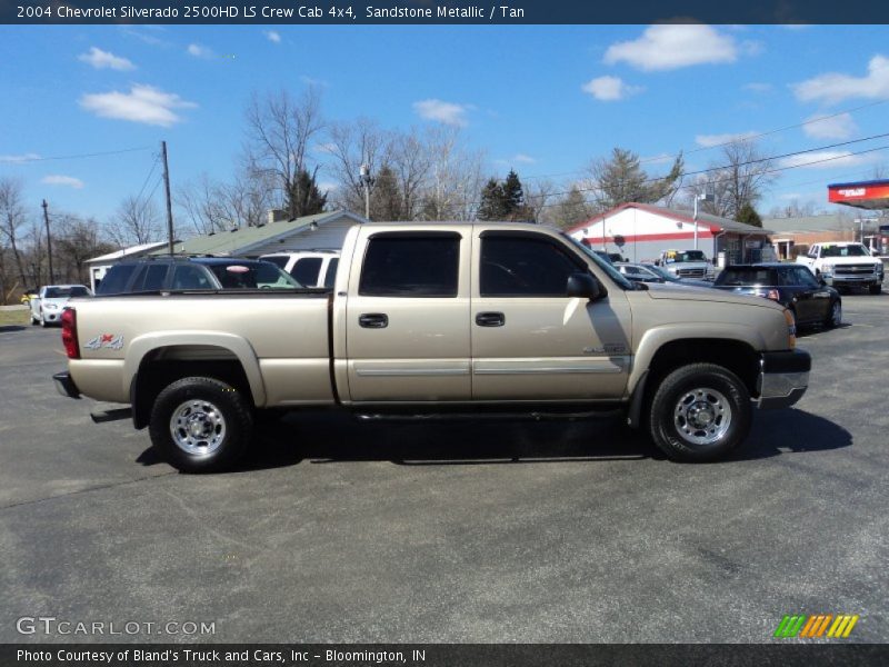 Sandstone Metallic / Tan 2004 Chevrolet Silverado 2500HD LS Crew Cab 4x4