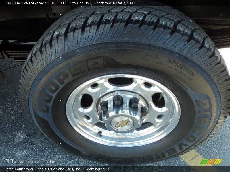 Sandstone Metallic / Tan 2004 Chevrolet Silverado 2500HD LS Crew Cab 4x4