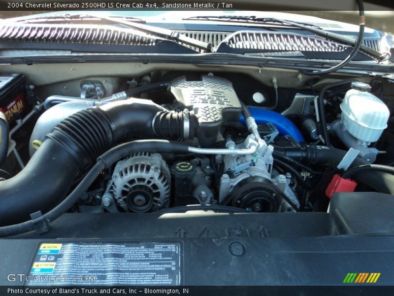 Sandstone Metallic / Tan 2004 Chevrolet Silverado 2500HD LS Crew Cab 4x4
