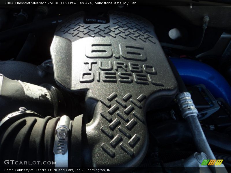 Sandstone Metallic / Tan 2004 Chevrolet Silverado 2500HD LS Crew Cab 4x4