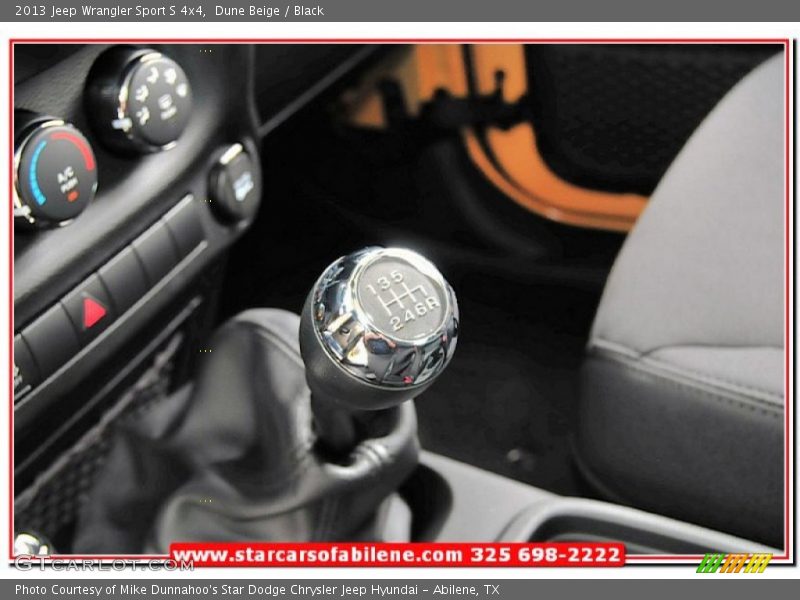 Dune Beige / Black 2013 Jeep Wrangler Sport S 4x4