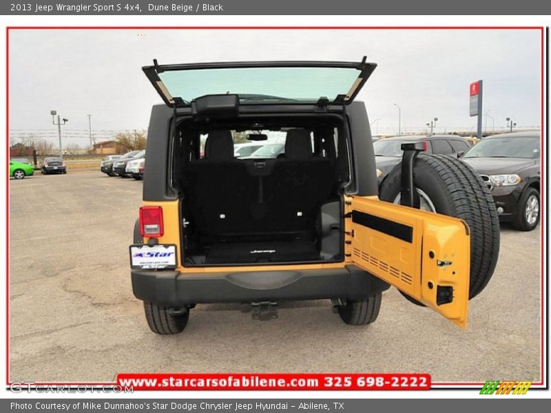 Dune Beige / Black 2013 Jeep Wrangler Sport S 4x4