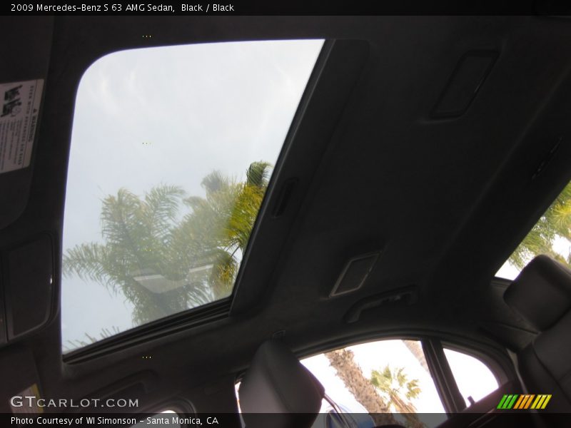 Black / Black 2009 Mercedes-Benz S 63 AMG Sedan