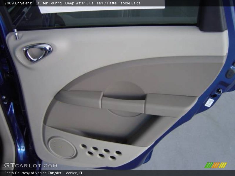 Deep Water Blue Pearl / Pastel Pebble Beige 2009 Chrysler PT Cruiser Touring