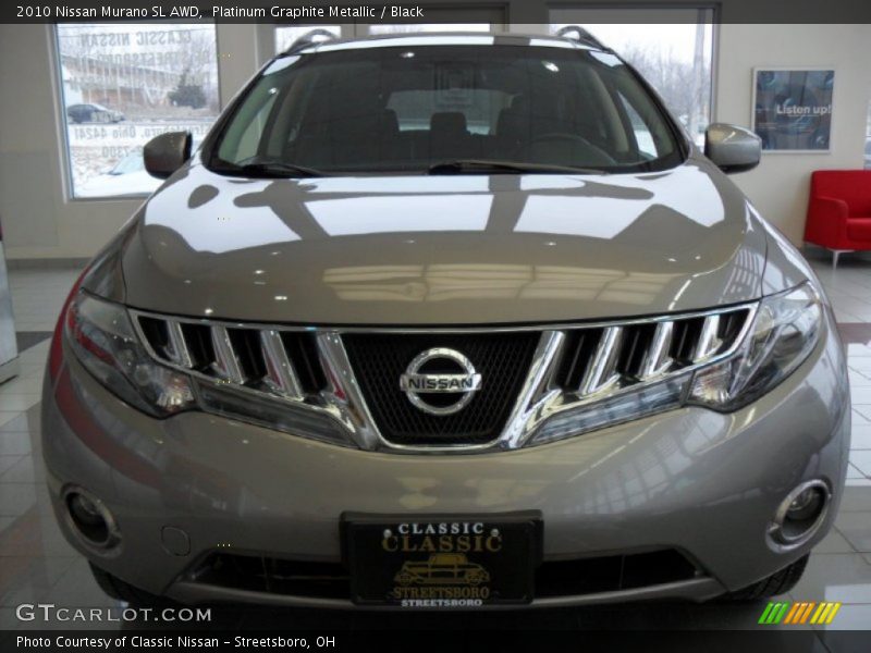 Platinum Graphite Metallic / Black 2010 Nissan Murano SL AWD