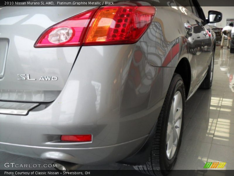 Platinum Graphite Metallic / Black 2010 Nissan Murano SL AWD