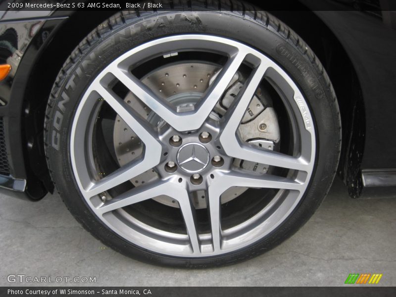  2009 S 63 AMG Sedan Wheel