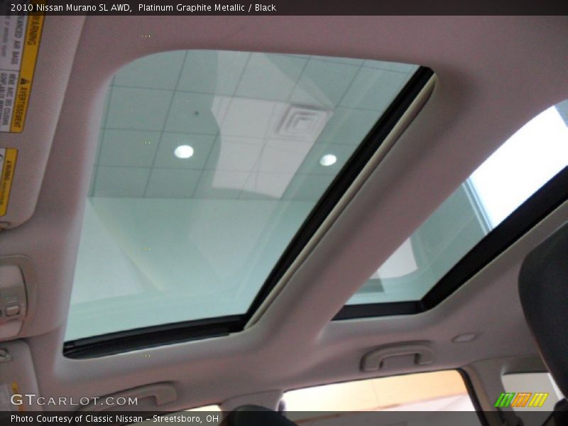 Platinum Graphite Metallic / Black 2010 Nissan Murano SL AWD
