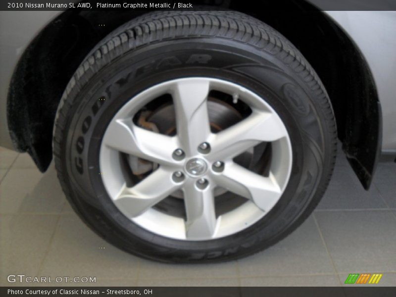Platinum Graphite Metallic / Black 2010 Nissan Murano SL AWD