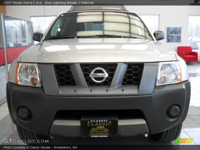 Silver Lightning Metallic / Charcoal 2007 Nissan Xterra S 4x4