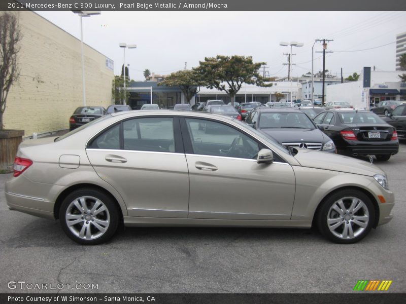 Pearl Beige Metallic / Almond/Mocha 2011 Mercedes-Benz C 300 Luxury