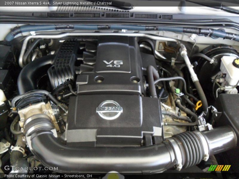  2007 Xterra S 4x4 Engine - 4.0 Liter DOHC 24-Valve VVT V6