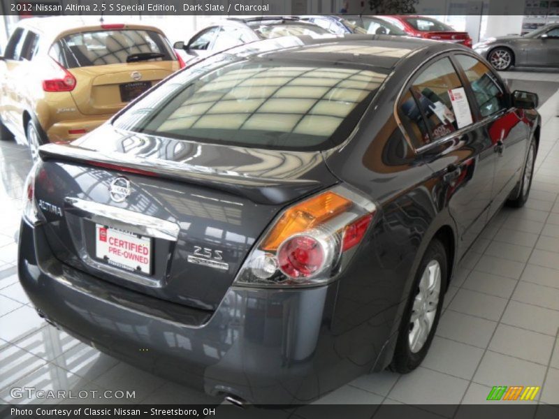 Dark Slate / Charcoal 2012 Nissan Altima 2.5 S Special Edition