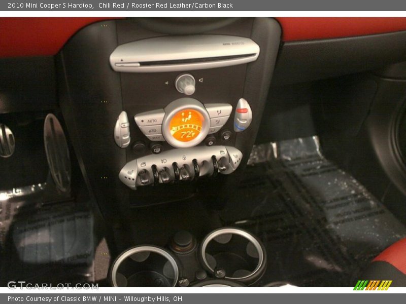 Chili Red / Rooster Red Leather/Carbon Black 2010 Mini Cooper S Hardtop