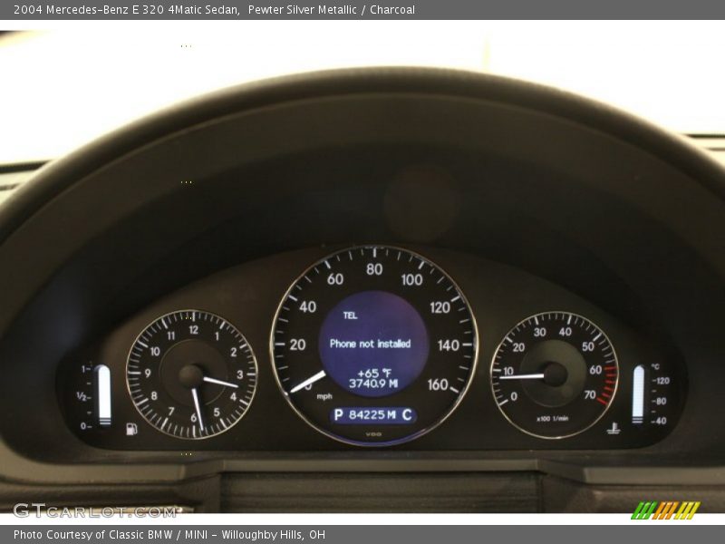  2004 E 320 4Matic Sedan 320 4Matic Sedan Gauges