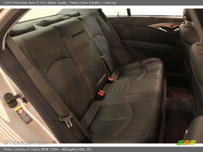 Pewter Silver Metallic / Charcoal 2004 Mercedes-Benz E 320 4Matic Sedan