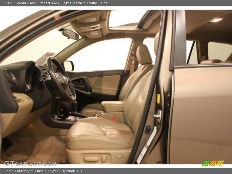 Pyrite Metallic / Sand Beige 2010 Toyota RAV4 Limited 4WD