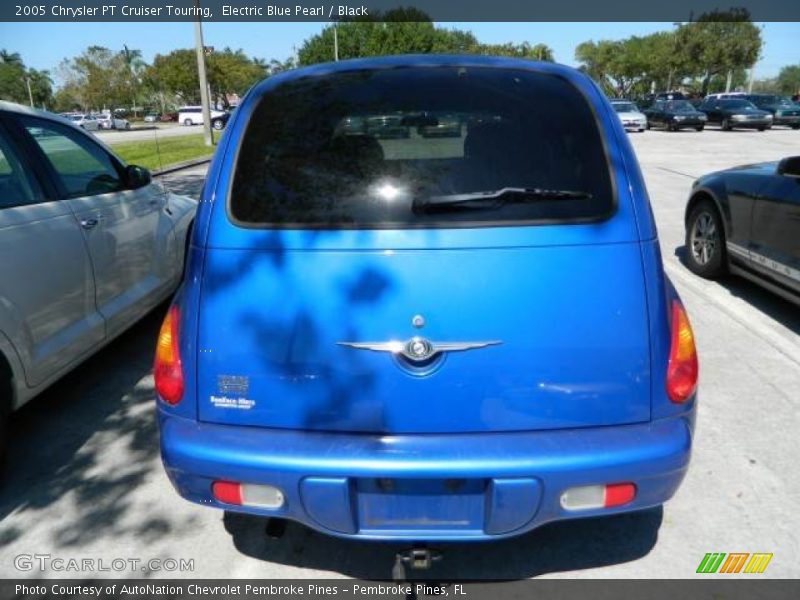 Electric Blue Pearl / Black 2005 Chrysler PT Cruiser Touring