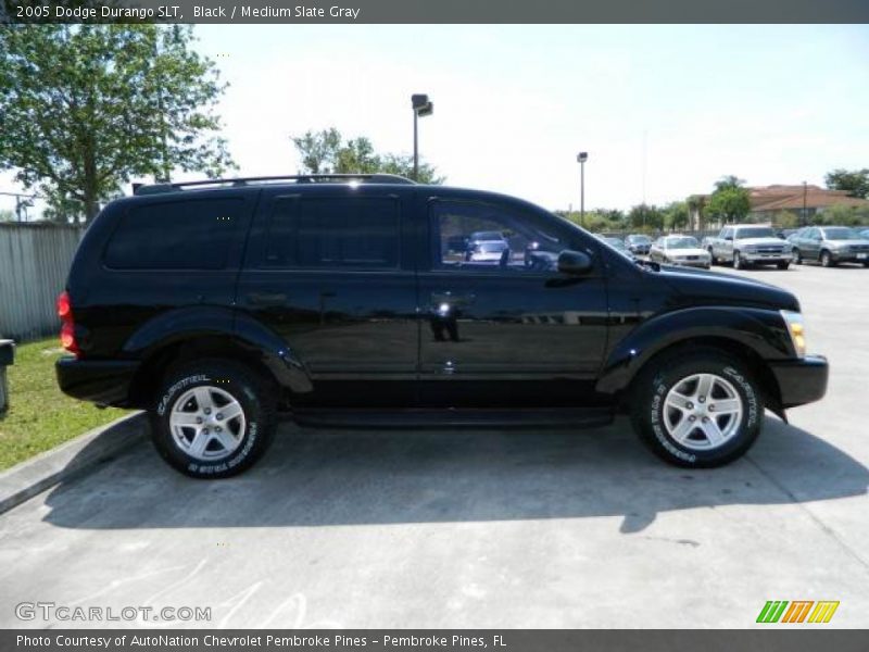 Black / Medium Slate Gray 2005 Dodge Durango SLT