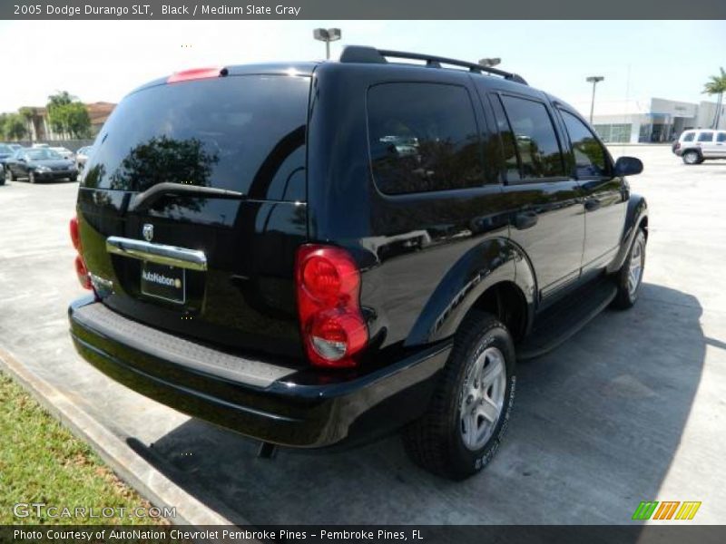 Black / Medium Slate Gray 2005 Dodge Durango SLT