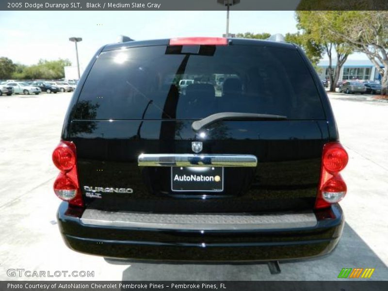Black / Medium Slate Gray 2005 Dodge Durango SLT