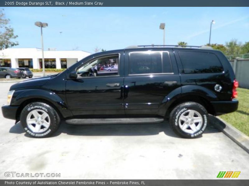 Black / Medium Slate Gray 2005 Dodge Durango SLT