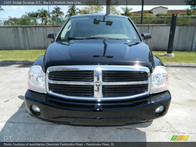 Black / Medium Slate Gray 2005 Dodge Durango SLT